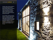Tablet Screenshot of ianduncanarchitects.co.uk